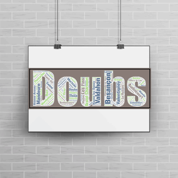Affiche département du Doubs - v2