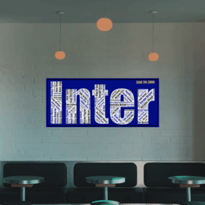 Affiche Inter - Années 80-2000 - v1