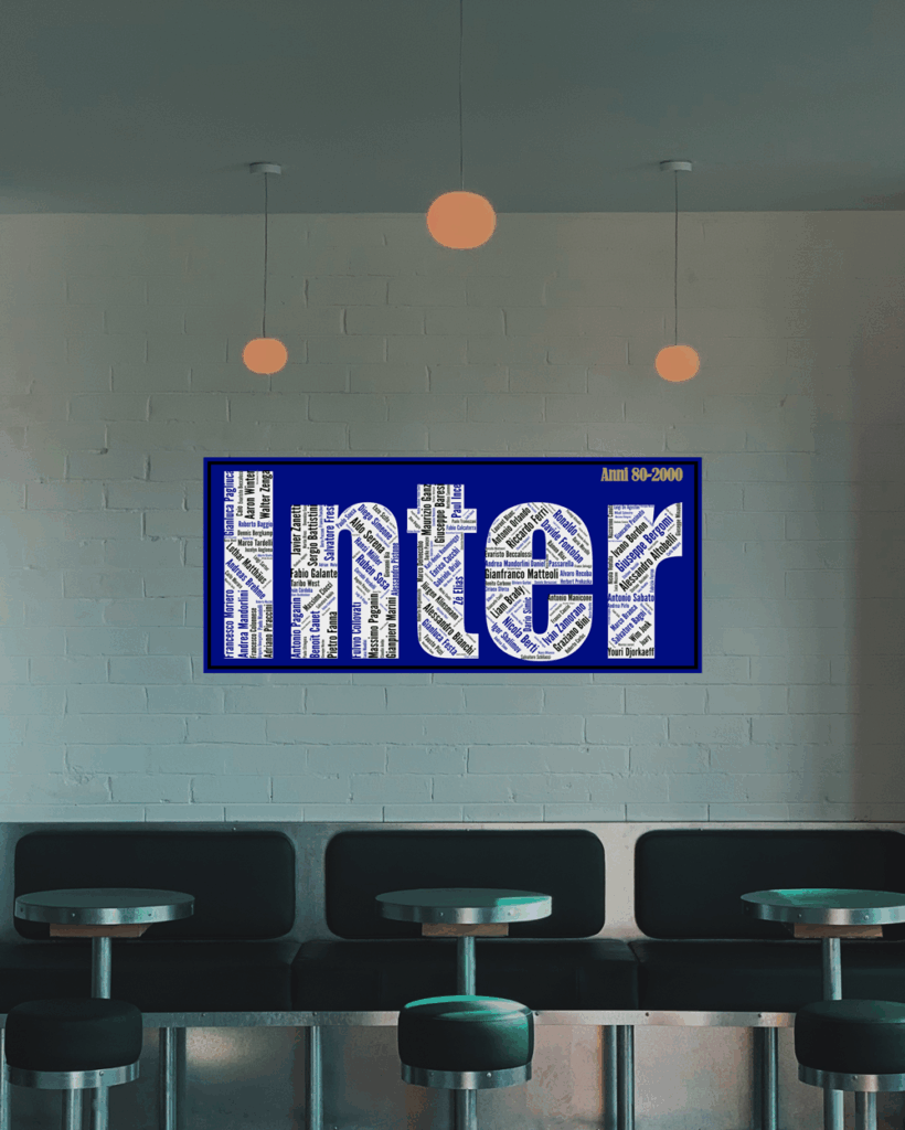 Affiche Inter - Années 80-2000 - v1
