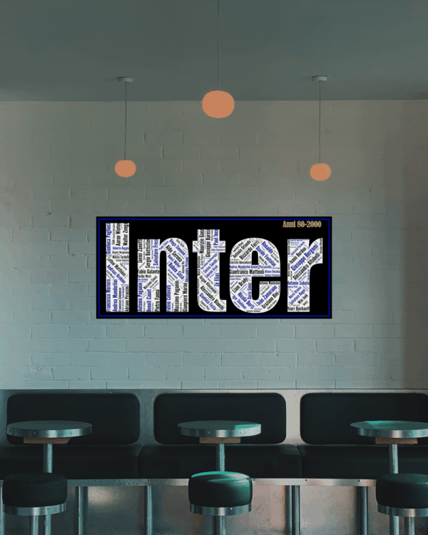 Affiche Inter - Années 80-2000 - v2 – Image 3