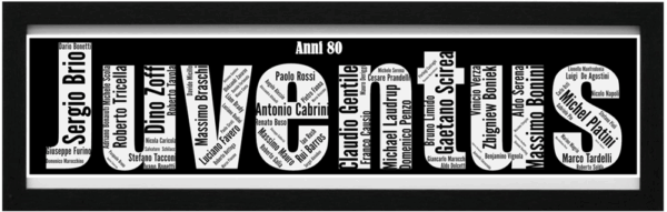 Affiche Juventus - Années 80 - v1 – Image 3