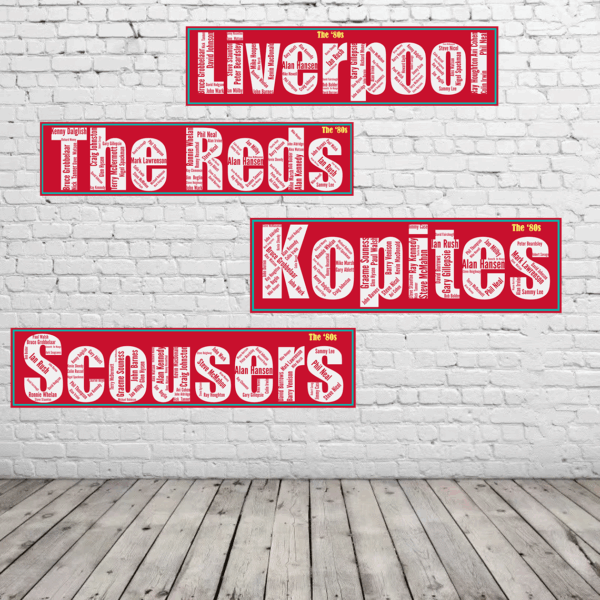 Affiche Liverpool FC - Kopites -Années 80 - v1 – Image 3
