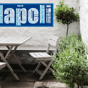 Affiche Napoli - Années 80 - v2