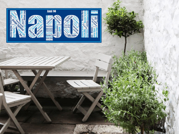 Affiche Napoli - Années 90 - v2 – Image 3