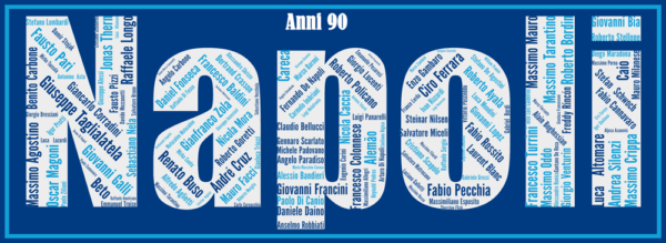 Affiche Napoli - Années 90 - v2