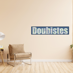 Affiche département Doubs - Doubistes