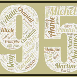 Affiche Prénoms Année 1951-v5