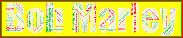 Affiche Bob Marley - v2