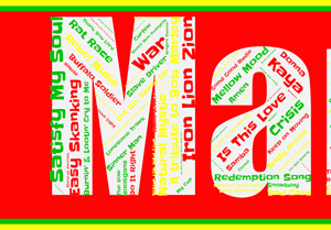 Affiche Bob Marley - v3