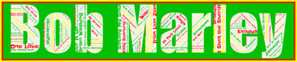 Affiche Bob Marley - v1