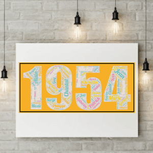 Affiche Prénoms Année 1954-v2