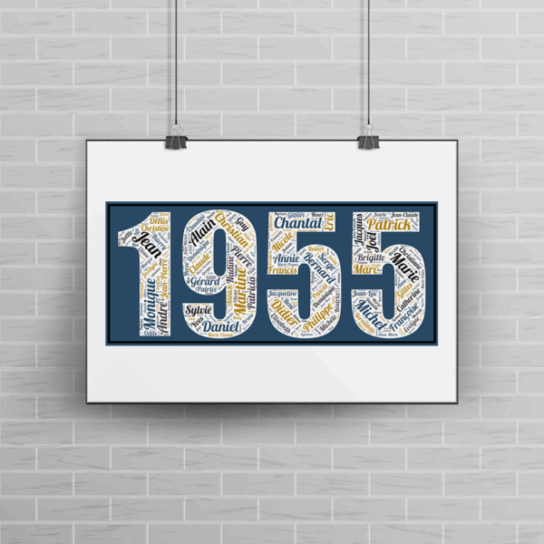 Affiche Prénoms Année 1955-v2 – Image 3