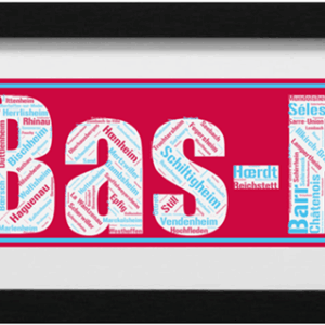Affiche département Bas-Rhin+67