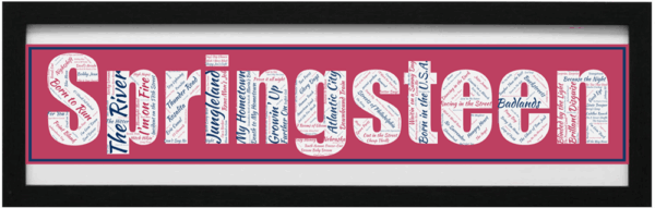 Affiche Bruce Springsteen - v1