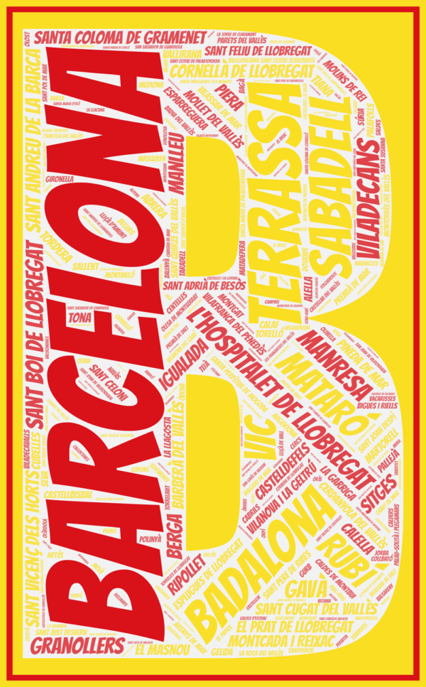 Affiche Barcelone - Barcelona - v1 – Image 3