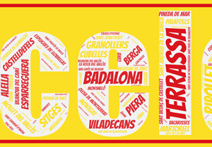 Affiche Barcelone - Barcelona - v3