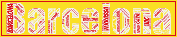 Affiche Barcelone - Barcelona - v3
