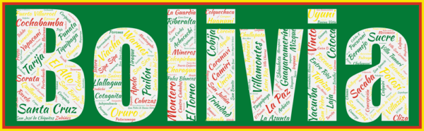 Affiche Bolivie - Bolivia -  v1