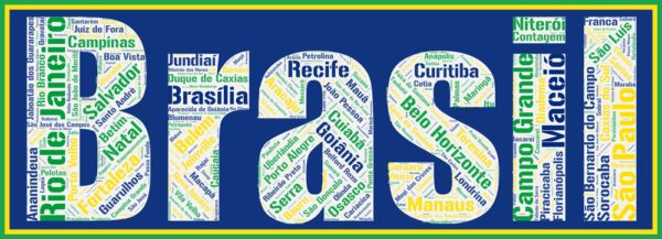 Affiche Brésil - Brasil - v3