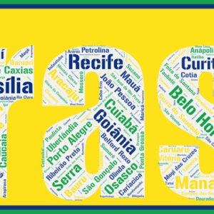 Affiche Brésil - Brasil - v2