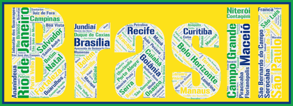 Affiche Brésil - Brasil - v2