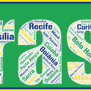 Affiche Brésil - Brasil - v1