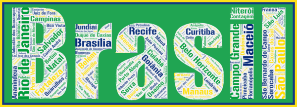 Affiche Brésil - Brasil - v1