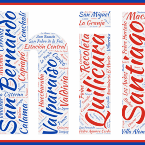 Affiche Chili - Chile - v2