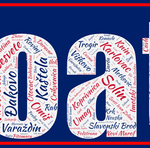 Affiche Croatie - Croatia - v2