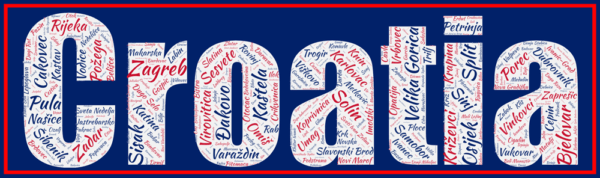 Affiche Croatie - Croatia - v2