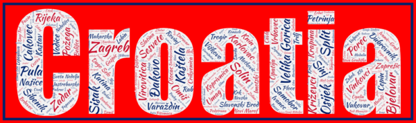 Affiche Croatie - Croatia - v1