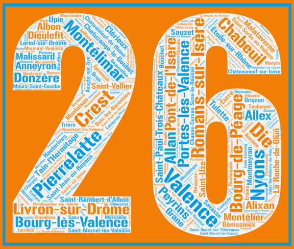 Affiche département Drôme - 26 - v2