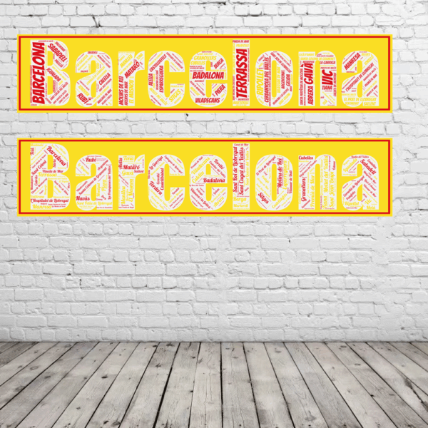 Affiche Barcelone - Barcelona - v4 – Image 3
