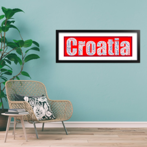 Affiche Croatie - Croatia