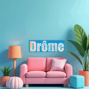 Affiche département Drôme