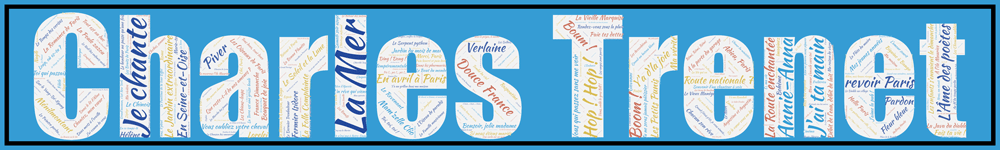 Affiche Charles Trenet - v1