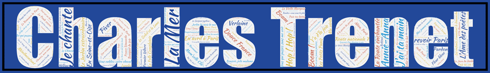 Affiche Charles Trenet - v3