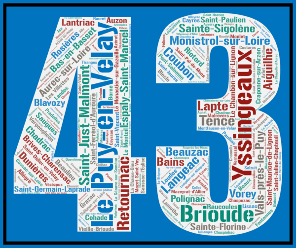 Affiche département Haute-Loire - 43 - v2