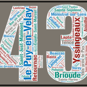 Affiche département Haute-Loire - 43 - v4