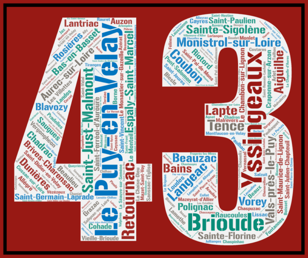Affiche département Haute-Loire - 43 - v3