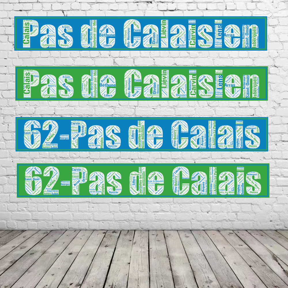 Affiche département Pas de Calais - Pas de Calaisien -v2 – Image 3
