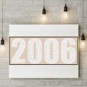 Affiche Prénoms Année 2006