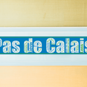 Affiche département Pas de Calais - v1
