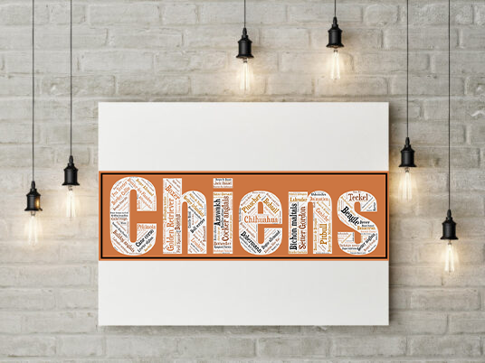 Affiche Les Chiens - v1 – Image 2