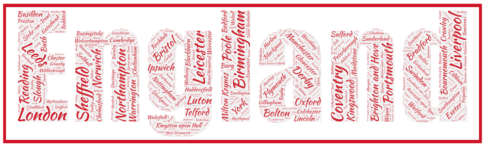 Affiche Angleterre - England - v1