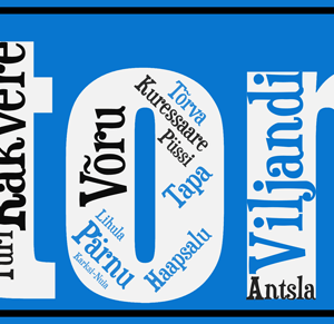 Affiche Estonie - v1