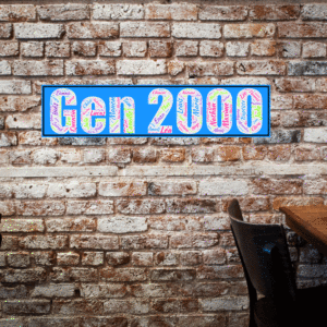 Affiche Prénoms Décennie 2000 - Gen 2000