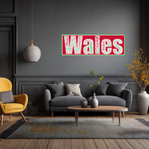 Affiche Pays de Galles - Wales