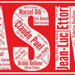 Affiche AS Monaco - ASM - Années 80 - v2