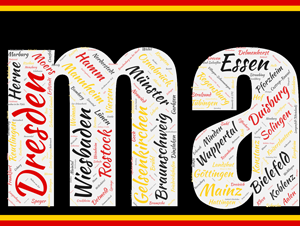 Affiche Allemagne- Alemania -v1